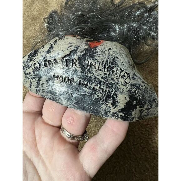 Easter Unlimited Fun World Halloween Mask 2013 with Wig Adult Face - Picture 4 of 10